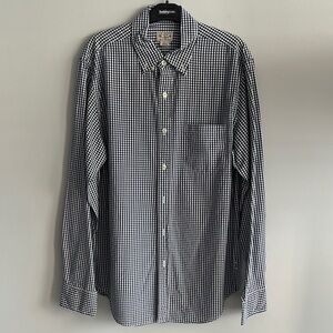 J.Crew Blue and White Casual Button Down Shirt Size Medium Unworn